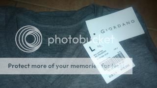 Áo thun Authetic Giordano xách tay, hàng đẹp,, giá rẻ - 1